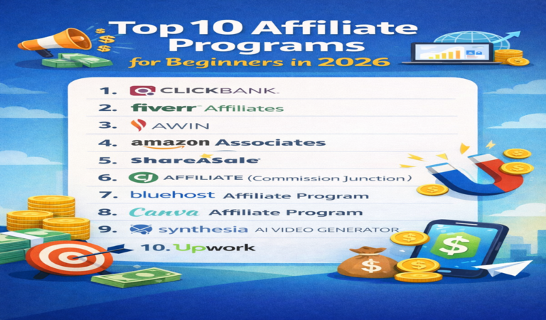Top 10 Best Affiliate Programs for Beginners